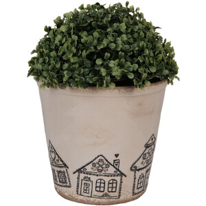 Clayre & Eef 6CE2123XL Vaso decorativo Ø 21x20 cm