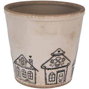 Clayre & Eef 6CE2123XL Vaso decorativo Ø 21x20 cm