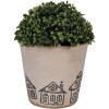 Clayre & Eef 6CE2123XL Vaso decorativo Ø 21x20 cm