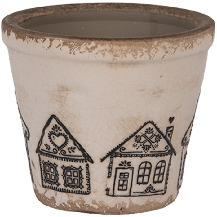 Clayre & Eef 6CE2123XS Vaso decorativo Ø 8x7 cm