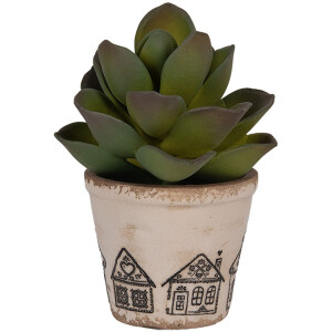 Clayre & Eef 6CE2123XS Vaso decorativo Ø 8x7 cm