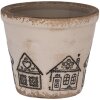Clayre & Eef 6CE2123XS Vaso decorativo Ø 8x7 cm