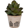 Clayre & Eef 6CE2123XS Vaso decorativo Ø 8x7 cm