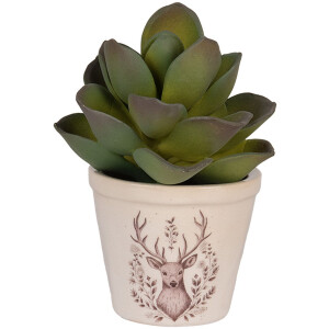 Clayre & Eef Vaso decorativo Ø 8x7 cm