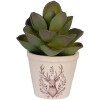 Clayre & Eef Vaso decorativo Ø 8x7 cm