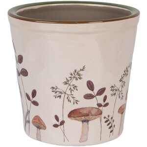 Clayre & Eef 6CELFJ0001L Decorazione Vaso per Fiori Ø 17x16 cm