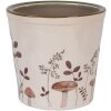 Clayre & Eef 6CELFJ0001L Decorazione Vaso per Fiori Ø 17x16 cm
