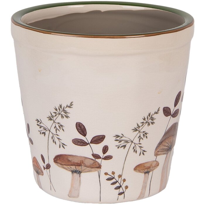Clayre & Eef 6CELFJ0001M Vaso decorativo Ø 15x14 cm