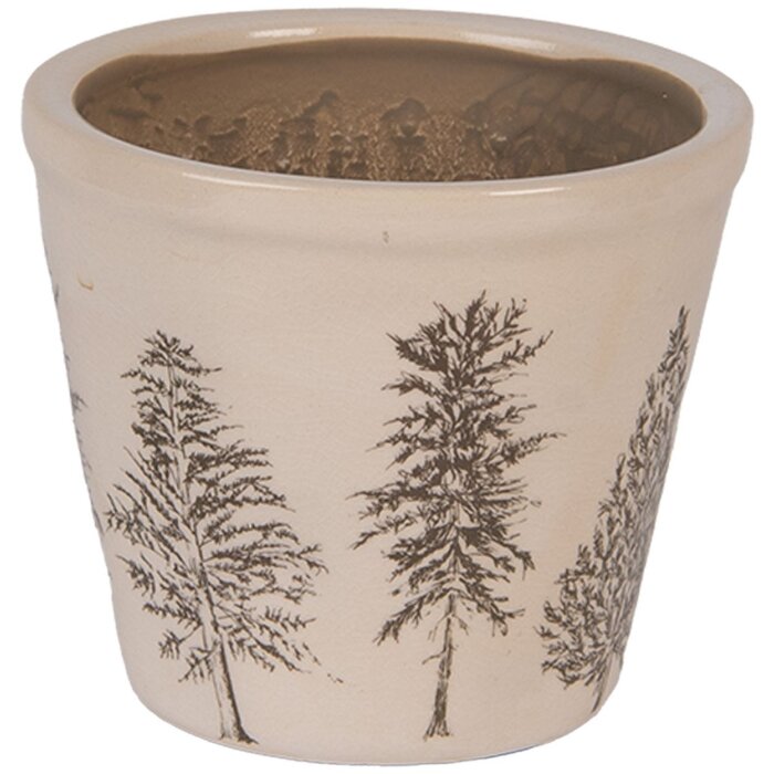 Clayre & Eef 6CENPT0001S Vaso decorativo Ø 12x11 cm
