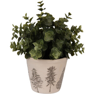 Clayre & Eef 6CENPT0001S Vaso decorativo Ø...