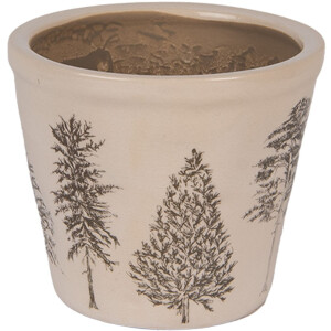 Clayre & Eef 6CENPT0001S Vaso decorativo Ø 12x11 cm