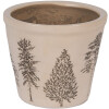 Clayre & Eef 6CENPT0001S Vaso decorativo Ø 12x11 cm