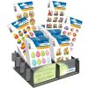 herma sticker adesivi decorazione fiori e pulcini 3 fogli