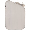Clayre & Eef 52S329 Specchio da parete bianco grigio oro 58x89cm stile antico decorativo floreale
