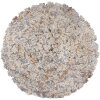 Clayre & Eef Lampada da parete Ø62 cm grigio bianco design antico ferro E27