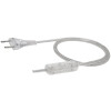 Clayre & Eef Lampada da parete Ø62 cm grigio bianco design antico ferro E27