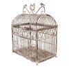 Clayre & Eef Gabbie decorative a coppia Marrone-Beige Metallo Antik 56cm 41cm