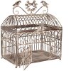 Clayre & Eef Gabbie decorative a coppia Marrone-Beige Metallo Antik 56cm 41cm