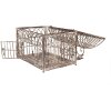 Clayre & Eef Gabbie decorative a coppia Marrone-Beige Metallo Antik 56cm 41cm