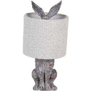 Lampada da tavolo Coniglio in Polyresin Clayre & Eef...