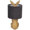 Lampada da tavolo Coniglio Oro Clayre & Eef E27 Ø 20x43 cm