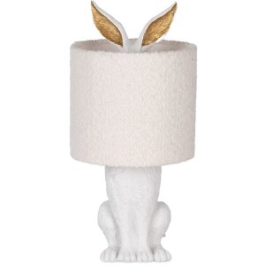 Lampada da tavolo Coniglio Bianco Clayre & Eef E27...
