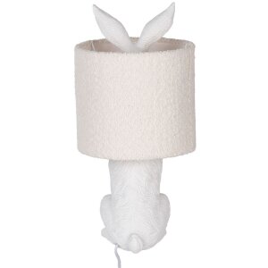 Lampada da tavolo Coniglio Bianco Clayre & Eef E27 Ø 20x43 cm