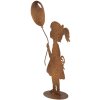Decorazione Bambina con Palloncino Clayre & Eef 6Y5852 23x11x46 cm