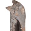 Clayre & Eef 6Y5846 Decorazione Scarpa in Metallo Finitura Antica Rame 32x12x36cm