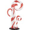 Clayre & Eef 6Y5864 Decorazione natalizia Bastoncini di zucchero Bianco Rosso 24x11x46 cm