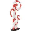 Clayre & Eef 6Y5864 Decorazione natalizia Bastoncini di zucchero Bianco Rosso 24x11x46 cm
