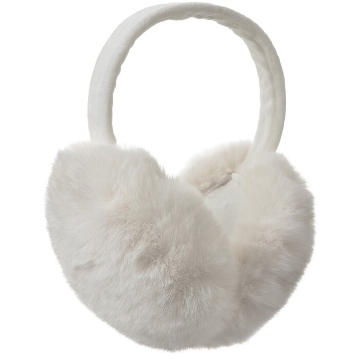 Scaldacollo Juleeze JZEW0008W Bianco imbottito caldo pelliccia sintetica