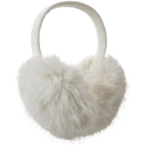Juleeze JZEW0009W Scaldaorecchie Bianco Pelliccia Sintetica