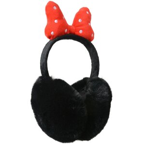 Juleeze JZEW0012 Scaldacollo nero con fiocco rosso in...