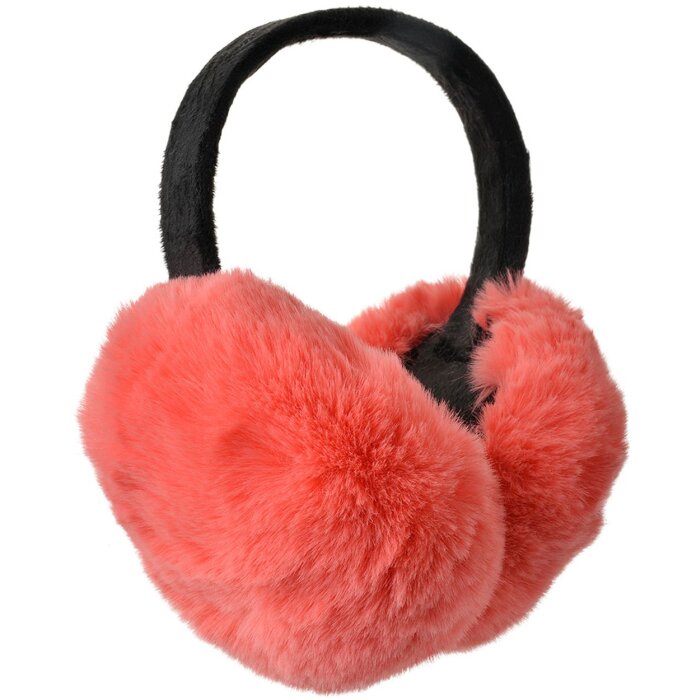 Copriorecchie Juleeze JZEW0016P Rosa Pelliccia Sintetica Flessibili Accessorio Invernale Donna