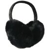 Juleeze JZEW0016Z Fascia orecchie nera 13 cm in ecopelliccia flessibile