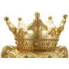 Mauro Ferretti Statua Leone Mantello Re 30x42x74 cm oro