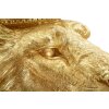 Mauro Ferretti Statua Leone Mantello Re 30x42x74 cm oro