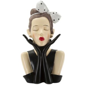 Mauro Ferretti Vaso Frau Hollywood 17x14x30,5 cm multicolor
