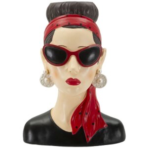 Mauro Ferretti Vaso Frau Hollywood 21x16x27 cm multicolor