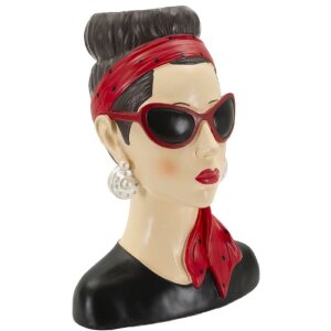 Mauro Ferretti Vaso Frau Hollywood 21x16x27 cm multicolor
