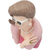 Mauro Ferretti Statuetta Parigina 18x12x28 cm rosa