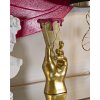 Mauro Ferretti Vaso a sacchetto 12,5x11x31 cm oro rosa