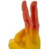 Mauro Ferretti Statuetta Mano Arcobaleno Victory 16x13x36,5 cm multicolore