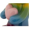 Orsetto Arcobaleno in Piedi Multicolor 22,5x17,5x42,5 cm Polyresin