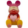 Mauro Ferretti Statuetta Orso Arcobaleno 21,5x20,5x32 cm rosso giallo