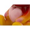 Mauro Ferretti Statuetta Orso Arcobaleno 21,5x20,5x32 cm rosso giallo