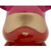 Mauro Ferretti Statuetta Orso Arcobaleno 21,5x20,5x32 cm rosso giallo