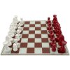 Mauro Ferretti Scacchiera Rosso Bianco 61x61x14 cm