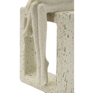 Mauro Ferretti Statuetta Maternità 10x7x26 cm crema Polyresin Decorazione